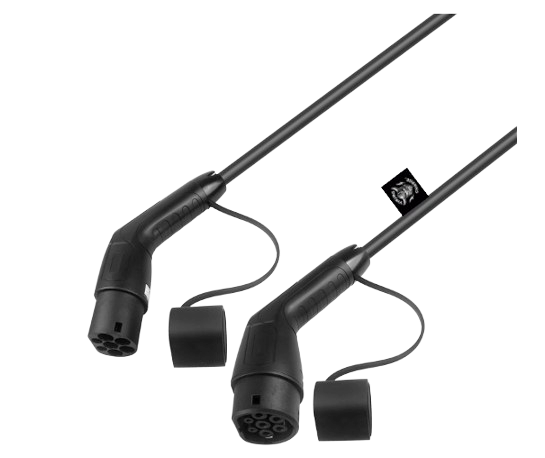 Mode 3 kabel 32A 1-phase , type 2 (5 m ) 7,4 kwh