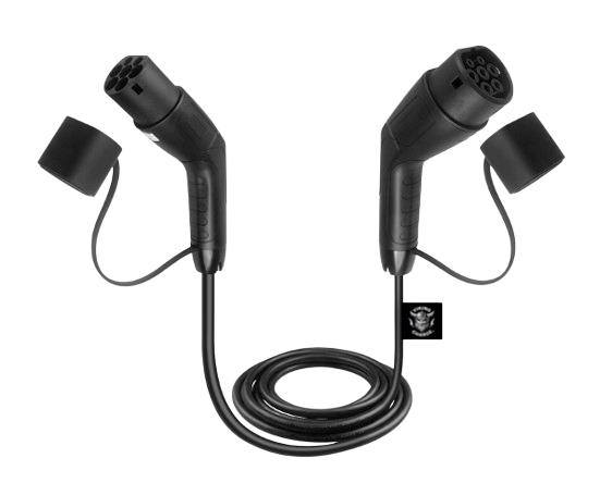 Mode 3 kabel 32A 1-phase , type 2 (7,5 m ) 7,4 kwh