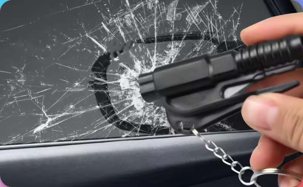 Nødhammer (ruteknuser & beltekutter)