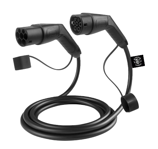 Mode 3 kabel 32A 3-phase , type 2 (7,5 m ) 22 kwh