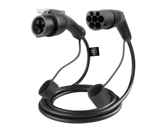 Mode 3 kabel 32A 1-phase , type 1 (7,5 m ) 7,4 kwh