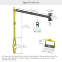 Kabel arm 80 CM 