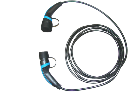 [ANSM3T2A32P1M4] Mode 3 kabel 32A 1-phase , type 2 (4 m ) 7,4 kwh